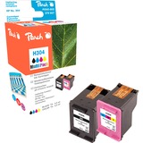 Peach PI300-802 cartuccia d'inchiostro Nero, Ciano, Magenta, Giallo Nero, Ciano, Magenta, Giallo, Inchiostro a base di pigmento, Inchiostro colorato, 4,5 ml, 2,2 ml, 120 pagine