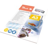 Peach PPR525-01 pellicola per plastificatrice 25 pz Lucido, A3, 25 pz