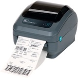 Zebra GK420t stampante per etichette (CD) Trasferimento termico 203 x 203 DPI Cablato Nero, Trasferimento termico, 203 x 203 DPI, 127 mm/s, Cablato, Grigio