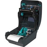 Zebra GX430t stampante per etichette (CD) Trasferimento termico 300 x 300 DPI 102 mm/s Cablato, Stampa etichette antracite/Nero, Trasferimento termico, 300 x 300 DPI, 102 mm/s, Cablato, Grigio
