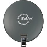 Kathrein CAS 80gr antenna per satellite Grafite, Antenna parabolica grafite, 10,70 - 12,75 GHz, Grafite, 75 cm, 750 mm, 88,4 cm, 6,7 kg