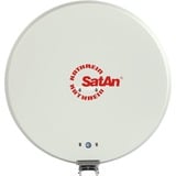Kathrein CAS 80ws Bianco antenna per satellite, Antenna parabolica bianco, 10,70 - 12,75 GHz, 75 cm, 750 mm, 88,4 cm, 6,7 kg, Bianco