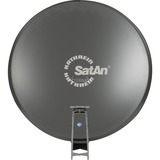 Kathrein CAS 90gr antenna per satellite Grafite, Antenna parabolica grafite, 10,70 - 12,75 GHz, 39,6 dBi, Grafite, Alluminio, 90 cm, 967 mm