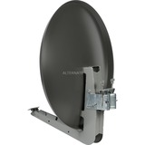 Kathrein CAS 90gr antenna per satellite Grafite, Antenna parabolica grafite, 10,70 - 12,75 GHz, 39,6 dBi, Grafite, Alluminio, 90 cm, 967 mm
