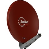 Kathrein CAS 90ro antenna per satellite Marrone, Rosso, Antenna parabolica marrone, 10,70 - 12,75 GHz, 39,6 dBi, Marrone, Rosso, Alluminio, 90 cm, 967 mm