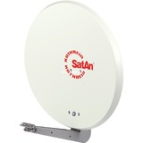 Kathrein CAS 90ws antenna per satellite Bianco, Antenna parabolica bianco, 10,70 - 12,75 GHz, 39,6 dBi, Bianco, Alluminio, 90 cm, 967 mm