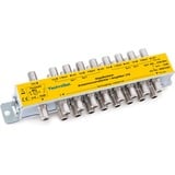 TechniSat 17Z Commutatori video, Amplificatore argento, Argento, Giallo, 300 g, 210 x 55 x 44 mm, 500 g
