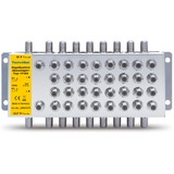 TechniSat 17/2A Commutatori video argento, Argento, 800 g, 213 x 105 x 43 mm, 900 g