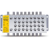 TechniSat 17/2A Commutatori video argento, Argento, 800 g, 213 x 105 x 43 mm, 900 g