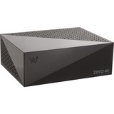 VU+ Zero 4K set-top box TV Satellite Full HD Nero Nero, Satellite, DVB-S2, 2048 MB, 4000 MB, DDR4, Nero
