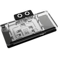 Alphacool Core RX 9070 XT Taichi, Raffreddamento ad acqua trasparente/cromo