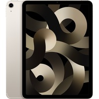 Apple iPad Air 5G LTE 64 GB 27,7 cm (10.9") Apple M 8 GB Wi-Fi 6 (802.11ax) iPadOS 15 Beige bianco, 27,7 cm (10.9"), 2360 x 1640 Pixel, 64 GB, 8 GB, iPadOS 15, Beige
