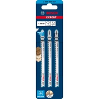 Bosch 2 608 900 557 lama per sega a gattuccio, sega a traforo e sega universale Lama per sega universale Acciaio al carbonio (HCS) 3 pz Lama per sega universale, Legno, Acciaio al carbonio (HCS), Acciaio inox, 11,7 cm, 2,2 mm