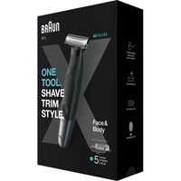 Series XT5 Regolabarba Uomo, Rasoio Elettrico Barba, Kit Depilazione, Lama Duratura, XT5100