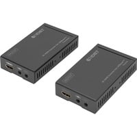 Digitus Set extender HDMI 4K HDBaseT, Estensione HDMI Nero