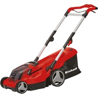 EINHELL GE-CM 36/37 Li-Solo Tagliaerba a spinta Batteria Nero, Rosso rosso/Nero, Tagliaerba a spinta, 37 cm, 2,5 cm, 7,5 cm, 45 L, A posizioni