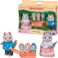 EPOCH Sylvanian Families - Famiglia Husky, Giochi di costruzione 