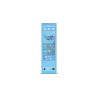 HYTE Y70 Touch Display Upgrade Blueberry Milk, Visualizzazione blu