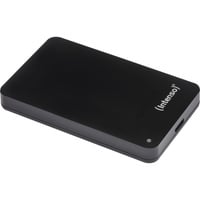 Intenso 2TB 2.5" Memory Case USB 3.0 disco rigido esterno 2000 GB Nero, Hard-disk Nero, 2000 GB, 2.5", 3.2 Gen 1 (3.1 Gen 1), 5400 Giri/min, Nero