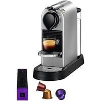 Krups Nespresso XN741B macchina per caffè Macchina per espresso, Macchina a capsula argento, Macchina per espresso, Capsule caffè, Argento