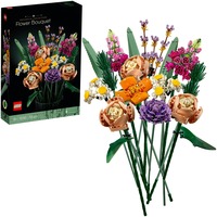 Botanicals 10280 Bouquet di Fiori, Piante Artificiali da Interno, Decorazioni Casa, Idee Regalo per Adulti, Donna o Uomo, Giochi di costruzione