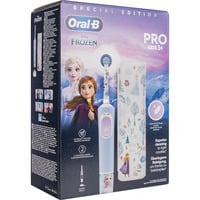 Procter & Gamble Vitality Pro Frozen Bambino Spazzolino rotante-oscillante Nero, Grigio, Spazzolino da denti elettrico celeste/Bianco, Bambino, Spazzolino rotante-oscillante, Battito, Nero, Grigio, 2 min, Nero