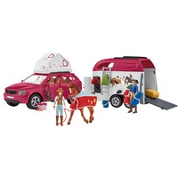 Schleich HORSE CLUB 42535 set da gioco,  veicolo da gioco Azione/Avventura, Camping, Horses, 5 anno/i, Multicolore, Plastica