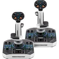 Thrustmaster Sol-R 2 HOSAS Space Sim Duo Nero, Bianco USB Flightstick Analogico/Digitale PC, Joystick Nero/Bianco, Flightstick, PC, Analogico/Digitale, Cablato, USB, USB tipo-C