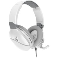 Turtle Beach Recon 200 Gen 2 Bianco Cuffie da gioco amplificate - PS4, PS5, Xbox Series X|S | One e PC, Cuffia da gioco bianco, PS5, Xbox Series X|S | One e PC, Cablato, Gaming, 20 - 20000 Hz, 512,6 g, Auricolare, Grigio, Bianco