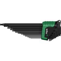 Wiha Set di chiavi a bussola esagonali nel supporto ErgoStar, Cacciavite Nero/Verde