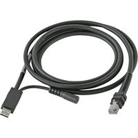 Zebra CBA-U42-S07PAR lettero codici a barre e accessori Nero, USB A, 2,8 m, LI3608/LI3678