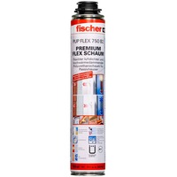 fischer Schiuma per pistola Premium Flex Schiuma PUP FLEX 750 B2, Sigillante crema/Bianco