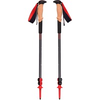 Black Diamond Bastoni da trekking Pursuit Shock M/L, Attrezzature per il fitness grigio/Rosso