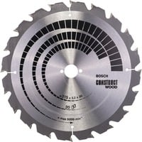 Bosch 2 608 640 691 lama circolare 31,5 cm 1 pezzo(i), Lama per sega Legno per costruzione, 31,5 cm, 3 cm, 2,2 mm, 3,2 mm, 7/42