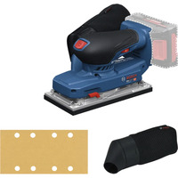 Bosch Levigatrice orbitale a batteria GSS 18V-18 Professional solo, 18 Volt blu/Nero