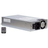 Inter-Tech ASPOWER U1A-C20500-D alimentatore per computer 500 W 20+4 pin ATX Acciaio inossidabile grigio, 500 W, 115 - 230 V, 92%, Sovracorrente, Sovralimentazione, Sovraccarico, Surriscaldamento, Cortocircuito, 20+4 pin ATX, Server