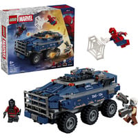 LEGO Marvel Super Heroes Spider-Man Insegue il trasporto carcerario, Giochi di costruzione 