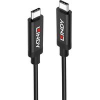 Lindy 43348 cavo USB USB 3.2 Gen 2 (3.1 Gen 2) 3 m USB C 10 Gbit/s 60 W Nero Nero, 3 m, USB C, USB C, USB 3.2 Gen 2 (3.1 Gen 2), 10 Gbit/s, Nero