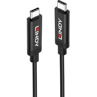 Lindy 43348 cavo USB USB 3.2 Gen 2 (3.1 Gen 2) 3 m USB C Nero Nero, 3 m, USB C, USB C, USB 3.2 Gen 2 (3.1 Gen 2), 10 Gbit/s, Nero