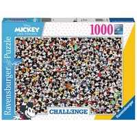Image of Challenge Mickey Puzzle 1000 pz Cartoni
