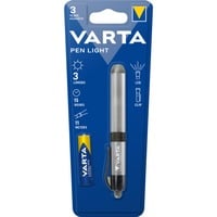 VARTA -LEDPL Torce, Torcia elettrica Penna con torcia, Argento, Alluminio, LED, 1 lampada(e), 3 lm
