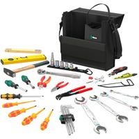 Wera 2go SHK 1 Set di utensili per tecnologia sanitaria, riscaldamento e climatizzazione, Set di strumenti Nero