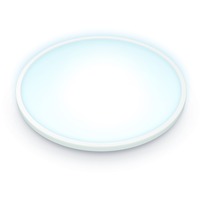 WiZ Lampadina Smart Super Slim Dimmerabile Luce Bianca da Calda a Fredda LED integrato bianco, Lampada a soffitto intelligente, Bianco, Wi-Fi/Bluetooth, LED, Lampadina/e non sostituibile/i, 2700 K