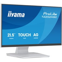 iiyama T2252MSC-W2AG, Monitor LED bianco (matto)