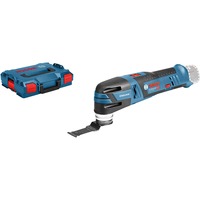 Bosch GOP 12V-28 Nero, Blu, Rosso, Strumento multi funzione blu/Nero, 5000 Giri/min, 20000 Giri/min, 2,8°, Nero, Blu, Rosso, 12 V