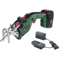 Bosch Keo seghetto elettrico 2300 spm (fogli per minuto) 1,4 kg, Potatore verde/Nero, Impugnatura a T, Verde, 2300 spm (fogli per minuto), 8 cm, 20 m/s², 1,5 m/s²