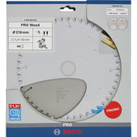 Bosch PRO Wood Lama per sega circolare 216 mm 