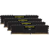 Corsair Vengeance LPX 32GB, DDR4, 3200 MHz memoria 4 x 8 GB DDR4, 3200 MHz, 32 GB, 4 x 8 GB, DDR4, 3200 MHz, 288-pin DIMM, Nero