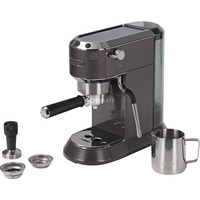 DeLonghi 0132106274, Macchina per espresso grigio/metallo