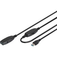 Digitus Cavo di prolunga USB 3.2 Gen 1 attivo, 20 metri Nero